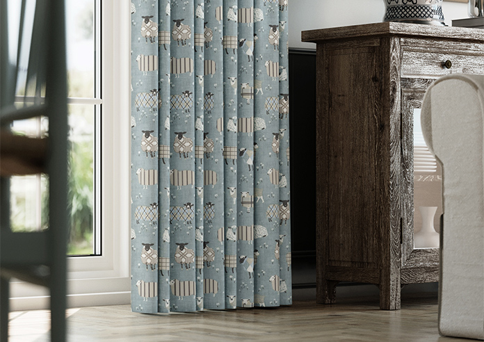 Baa Baa, Duckegg - Made to Measure Curtains - Image 5